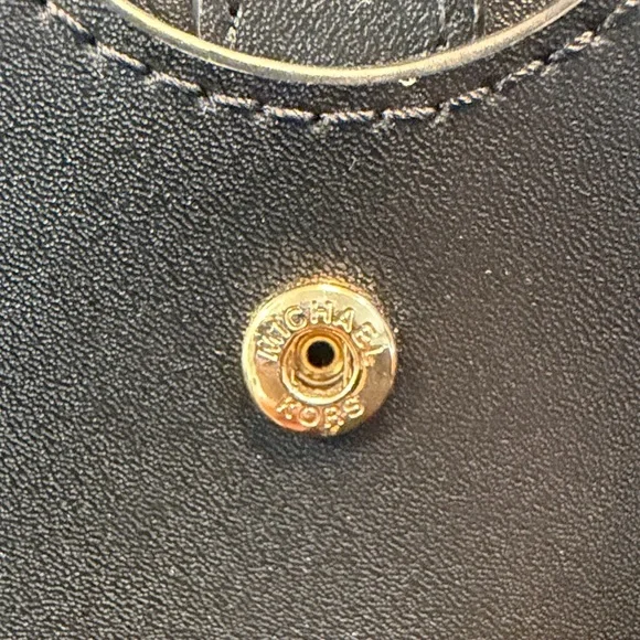 Michael Kors Animal Print and Black Clutch - Picture 8 of 16